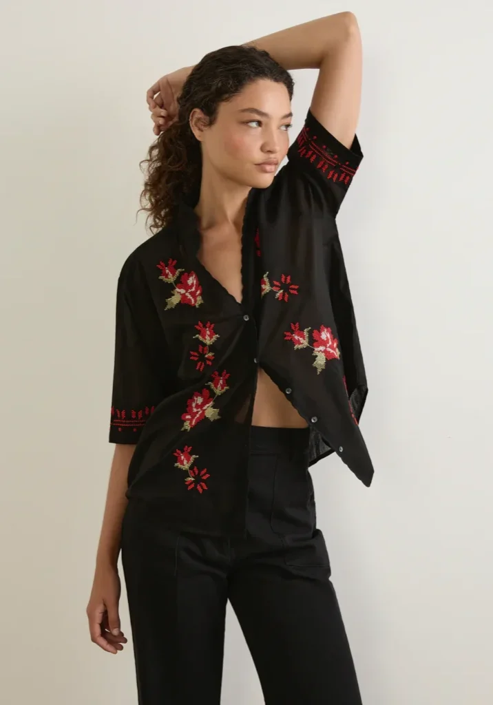 Reign Blouse Black 1