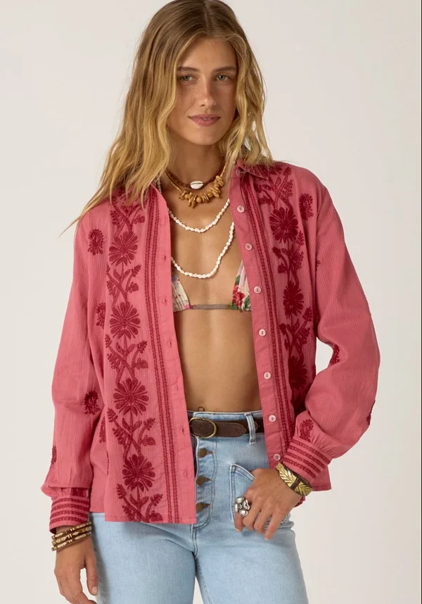 Ringo Shirt Framboise 3