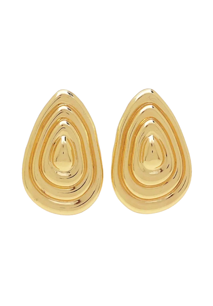 Salma Earrings Gold 1