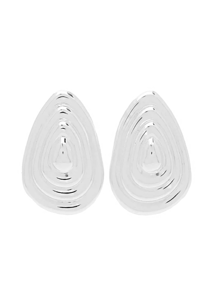 Salma Earrings Silver 1