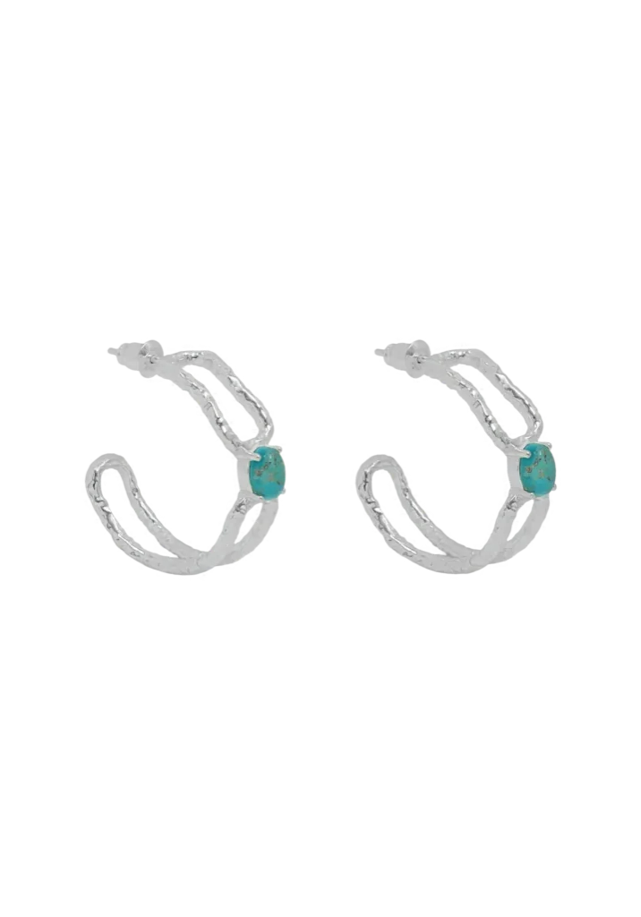 Sascha Earrings Silver 1