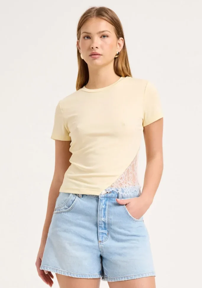 Siren Lace Baby Tee Halo 2