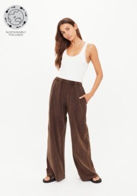 Soho Tokio Wide Leg Pant Cocoa 1