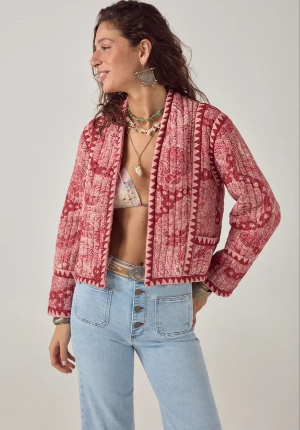 Sujata Jacket Red Java 5