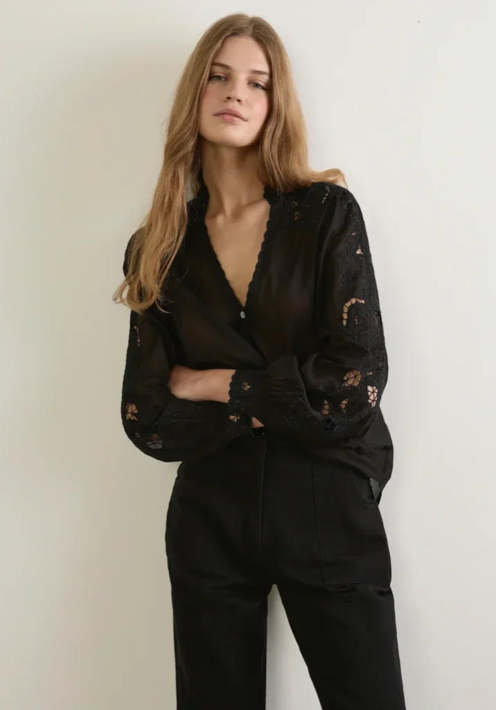 Talia Blouse Black 1