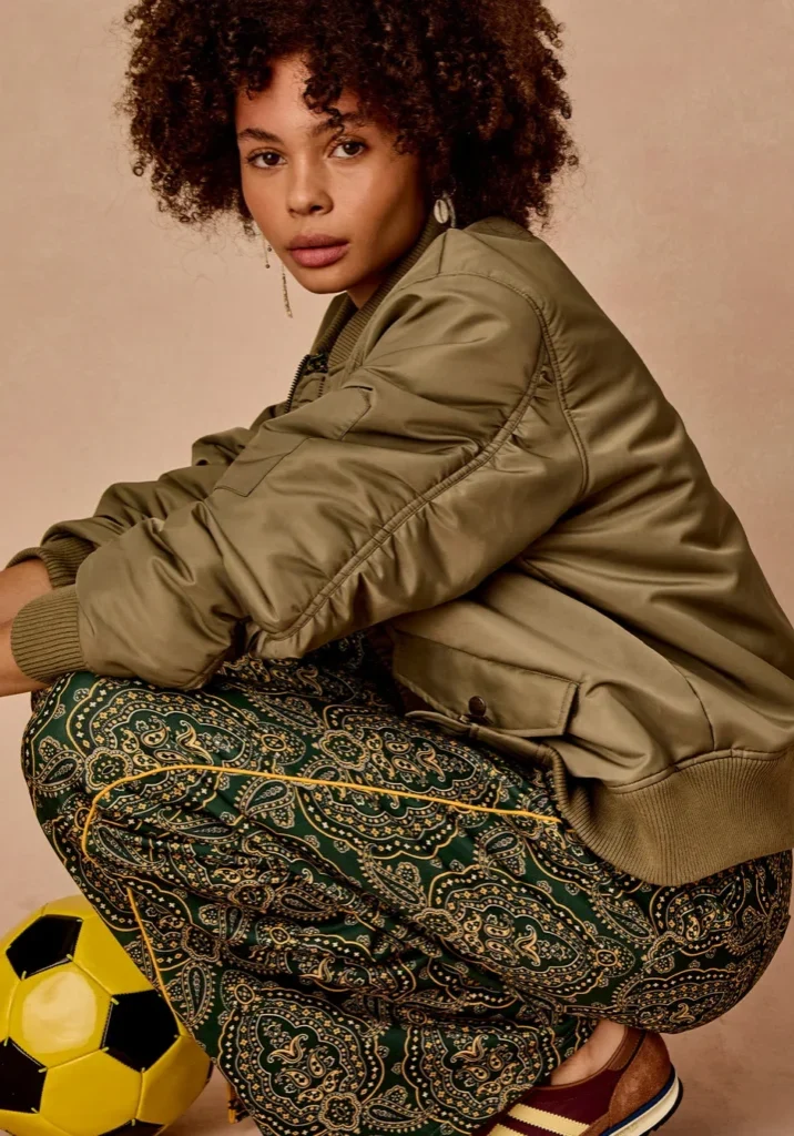 Tribute Bomber Jacket Olive 1