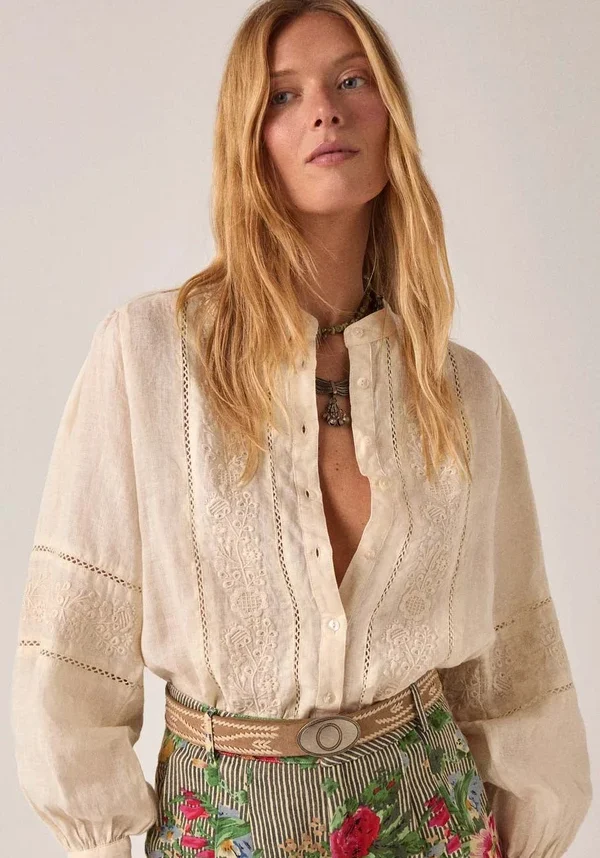 Virginia Blouse Ivory 3
