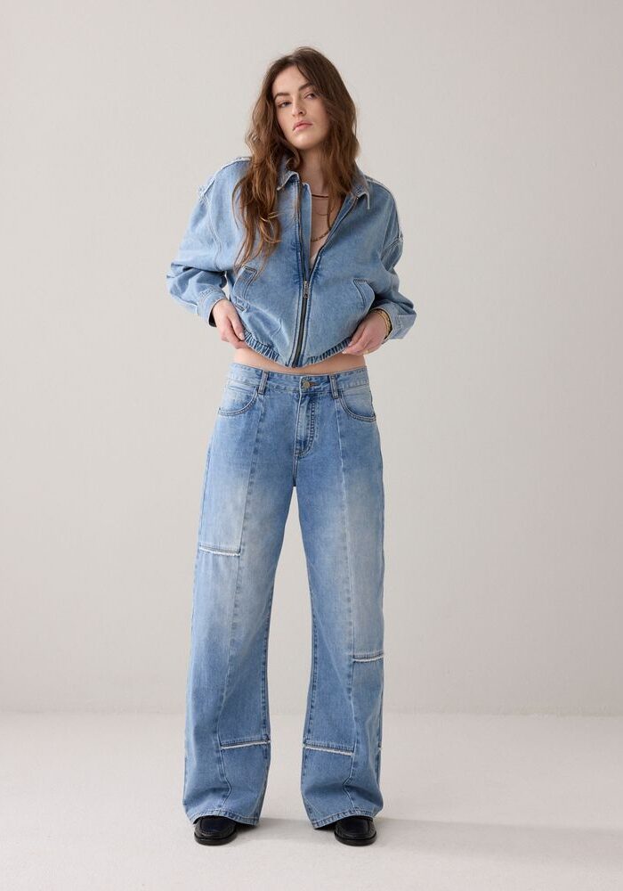 Wide Leg Vintage Jean Vintage Blue 6